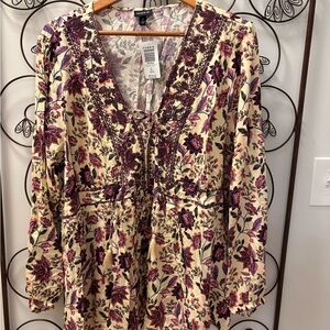 Torrid Size 2 NWT LS Top